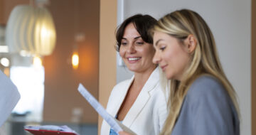 side-view-women-working-together